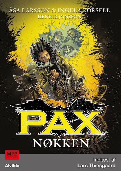 PAX 6: Nøkken – omslag til lydbogen af Åsa Larsson, Ingela Korsell, Henrik Jonsson