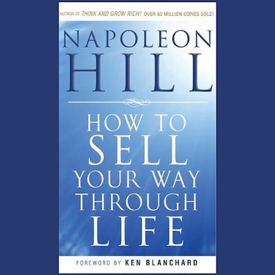 How To Sell Your Way Through Life – omslag til lydbogen af Napoleon Hill