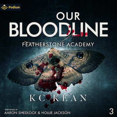 Our Bloodline – omslag til lydbogen af KC Kean