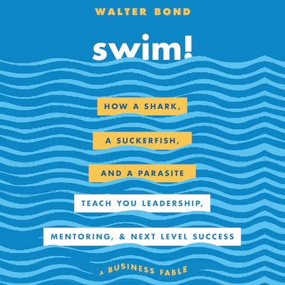 Swim! – omslag til lydbogen af Walter Bond