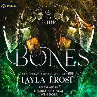 Bones – omslag til lydbogen af Layla Frost