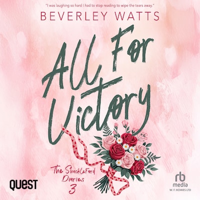 All For Victory: A Romantic Comedy – omslag til lydbogen af Beverley Watts
