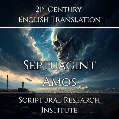Septuagint - Amos – omslag til lydbogen af Scriptural Research Institute