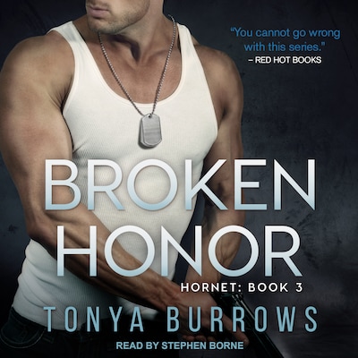 Broken Honor – omslag til lydbogen af Tonya Burrows