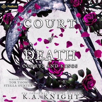 Court of Death – omslag til lydbogen af K.A. Knight