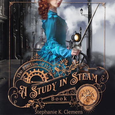 Study in Steam, A – omslag til lydbogen af Stephanie K. Clemens