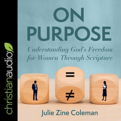 On Purpose – omslag til lydbogen af Julie Zine Coleman