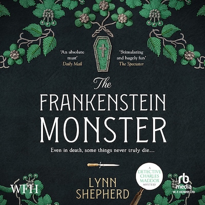 The Frankenstein Monster – omslag til lydbogen af Lynn Shepherd