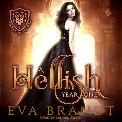 A Hellish Year One – omslag til lydbogen af Eva Brandt