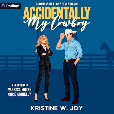 Accidentally My Cowboy – omslag til lydbogen af Kristine W. Joy