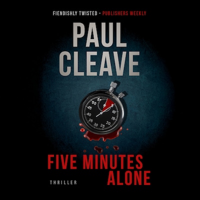 Five Minutes Alone – omslag til lydbogen af Paul Cleave
