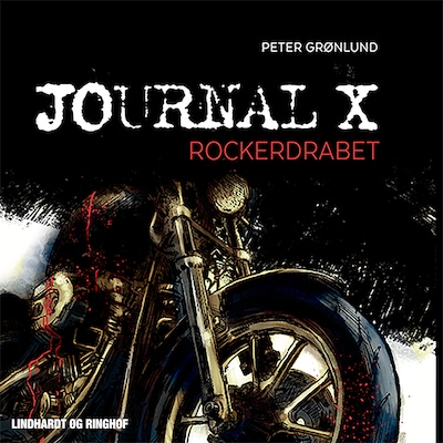 Journal X - Rockerdrabet – omslag til lydbogen af Peter Grønlund