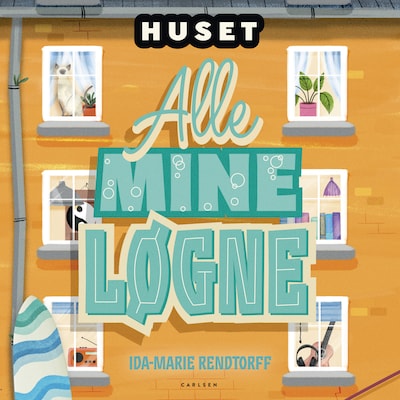 Huset - Alle mine løgne – omslag til lydbogen af Ida-Marie Rendtorff
