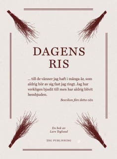 Dagens ris – omslag till ljudboken av Lars Teglund