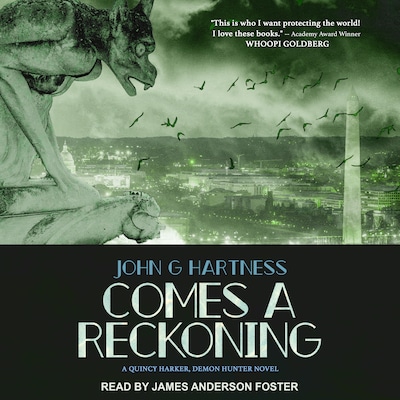 Comes A Reckoning – omslag til lydbogen af John G. Hartness
