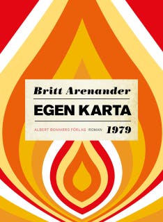 Egen karta – omslag till ljudboken av Britt Arenander