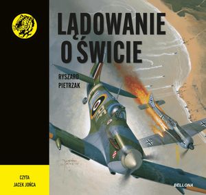 Lądowanie o świcie – okładka audiobooka, autor Ryszard Pietrzak