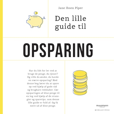Den lille guide til opsparing – omslag til lydbogen af Jane Ibsen Piper