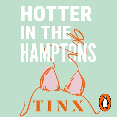 Hotter in the Hamptons – omslag til lydbogen af Tinx