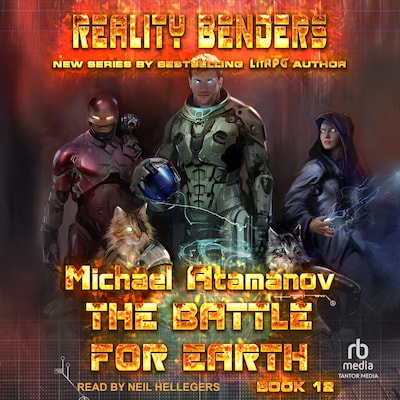 The Battle for Earth – omslag til lydbogen af Michael Atamanov