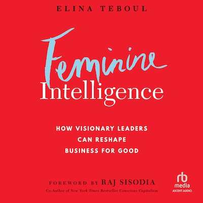 Feminine Intelligence – omslag til lydbogen af Elina Teboul