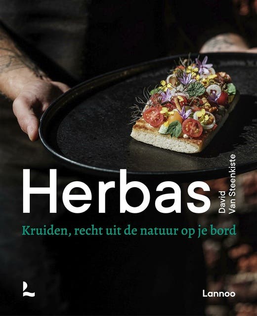 Herbas: Kruiden, recht uit de natuur op je bord – omslag van het luisterboek van David Van Steenkiste