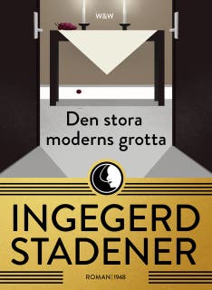 Den stora moderns grotta : en ropande bok – omslag till ljudboken av Ingegerd Stadener