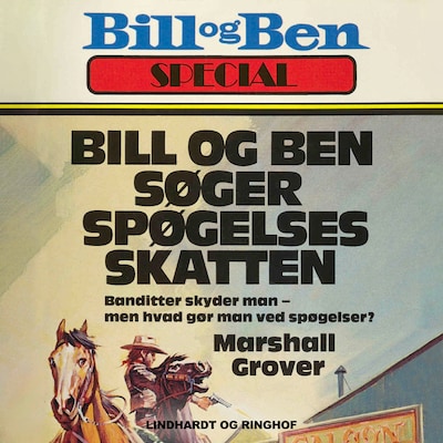 Bill og Ben søger spøgelsesskatten – omslag til lydbogen af Marshall Grover