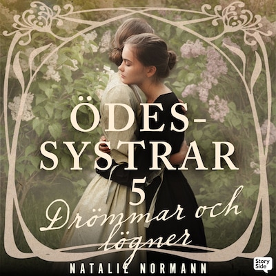 Drömmar och lögner – omslag till ljudboken av Natalie Normann