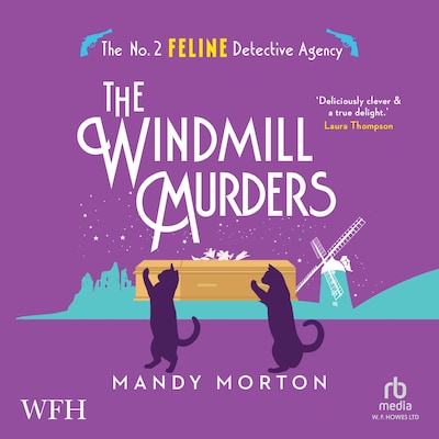 The Windmill Murders – omslag til lydbogen af Mandy Morton