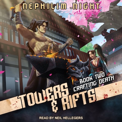 Crafting Death – omslag til lydbogen af Nephilim Night
