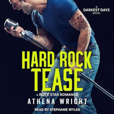 Hard Rock Tease – omslag til lydbogen af Athena Wright