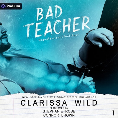 Bad Teacher – omslag til lydbogen af Clarissa Wild
