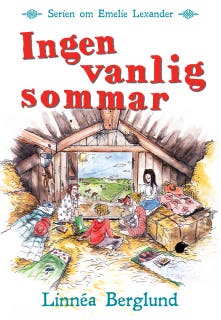 Ingen vanlig sommar – omslag till ljudboken av Linnea Berglund