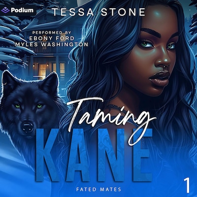 Taming Kane – omslag til lydbogen af Tessa Stone
