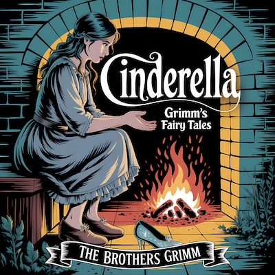 Cinderella (Grimm's Fairy Tales) – omslag til lydbogen af Brothers Grimm
