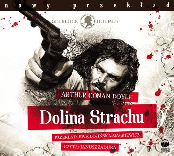 Dolina strachu – okładka audiobooka, autor Arthur Conan Doyle