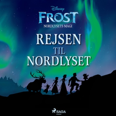Frost - Nordlysets magi - Rejsen til nordlyset – omslag til lydbogen af Disney