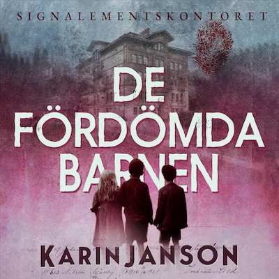 De fördömda barnen – omslag till ljudboken av Karin Janson