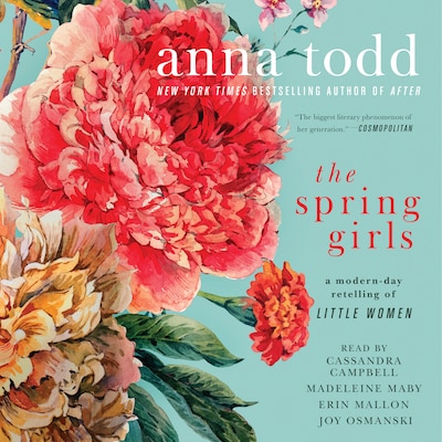 The Spring Girls – omslag til lydbogen af Anna Todd