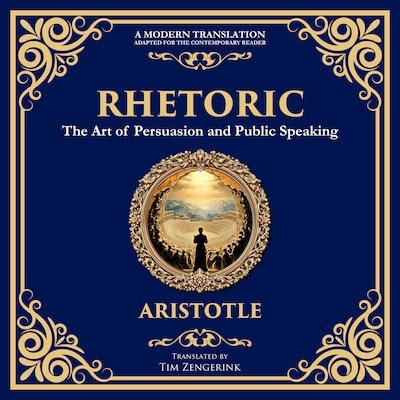Rhetoric – omslag til lydbogen af Aristotle, Tim Zengerink