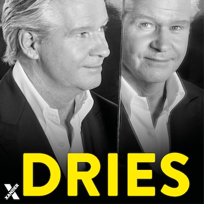 Dries – omslag van het luisterboek van Dries Roelvink
