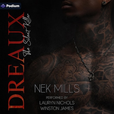 Dreaux: The Silent Killer – omslag til lydbogen af Nek Mills