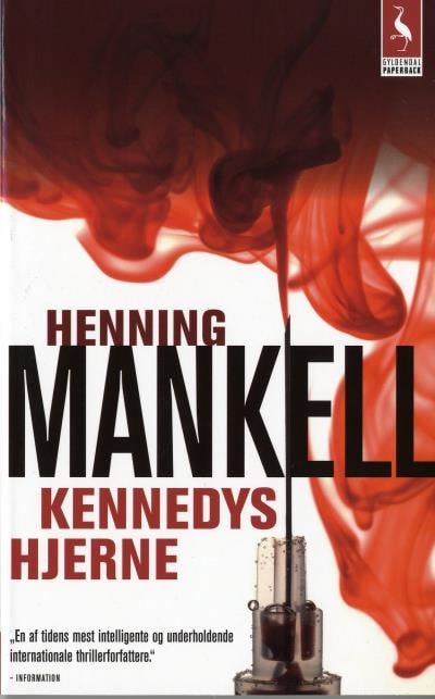 Kennedys hjerne – omslag til lydbogen af Henning Mankell