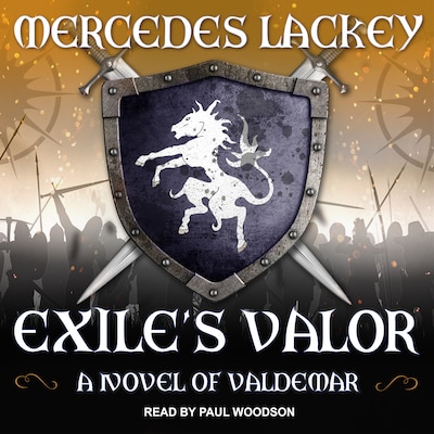 Exile’s Valor – omslag til lydbogen af Mercedes Lackey