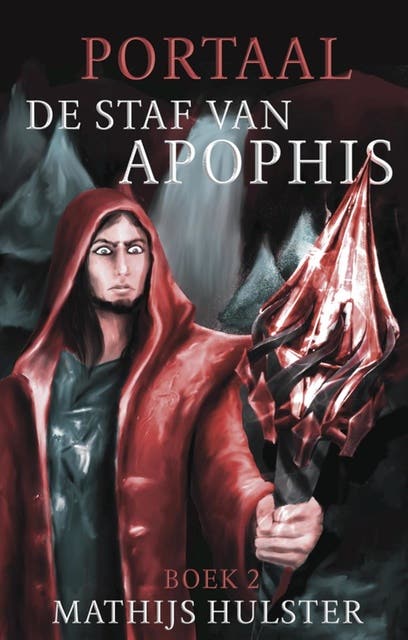 De staf van Apophis – omslag van het luisterboek van Mathijs Hulster