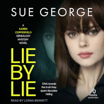 Lie By Lie – omslag til lydbogen af Sue George