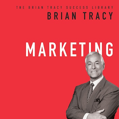 Marketing – omslag til lydbogen af Brian Tracy