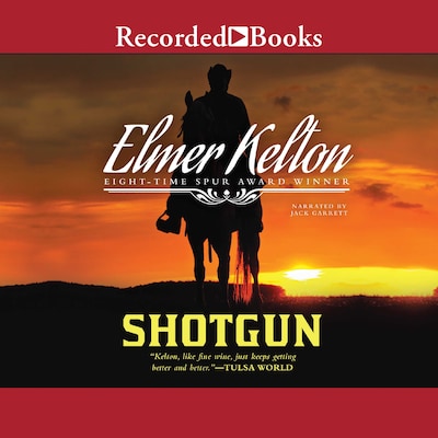 Shotgun – omslag til lydbogen af Elmer Kelton
