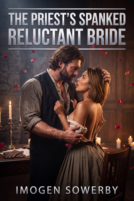The Priest's Spanked Reluctant Bride: Victorian Erotic Discipline Degradation Romance – omslag til lydbogen af Imogen Sowerby